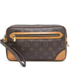 Louis Vuitton Marly Dragonne GM Clutch Bag Monogram