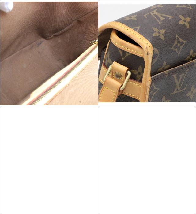 Louis Vuitton Sologne Diagonal Shoulder Bag Monogram Brown