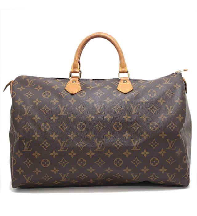 Louis Vuitton Speedy 40 Boston Bag Monogram Brown