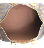 Louis Vuitton Speedy 40 Boston Bag Monogram Brown