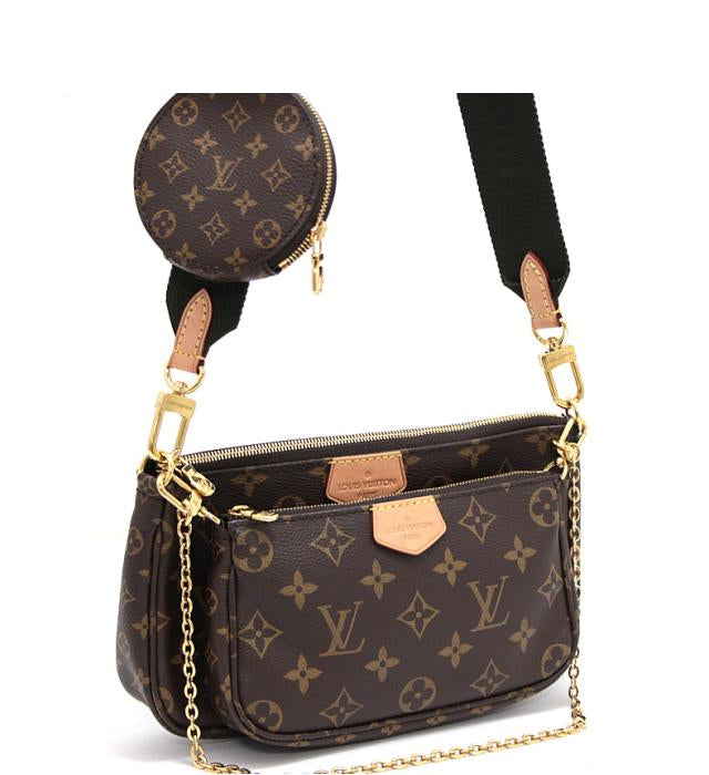 Louis Vuitton Multi Pochette Accessoire Monogram Brown