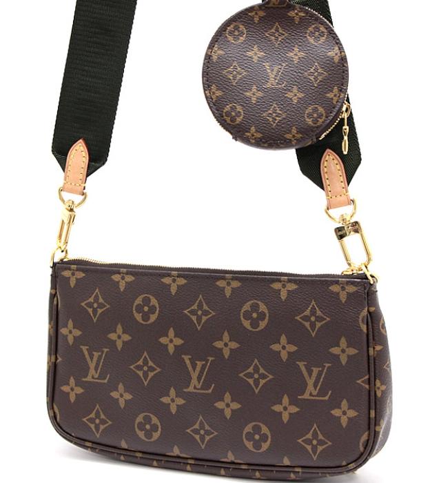 Louis Vuitton Multi Pochette Accessoire Monogram Brown