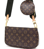 Louis Vuitton Multi Pochette Accessoire Monogram Brown