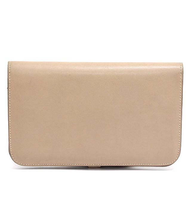 Hermes Dogon GM Wallet Argile Vaud Swift □B Stamp