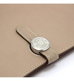 Hermes Dogon GM Wallet Argile Vaud Swift □B Stamp