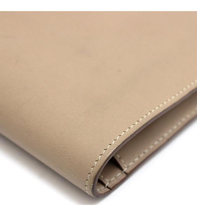Hermes Dogon GM Wallet Argile Vaud Swift □B Stamp