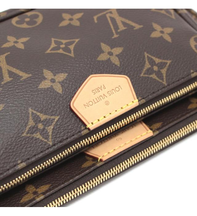 Louis Vuitton Multi Pochette Accessoires Monogram Brown Pink