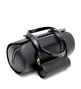 Louis Vuitton Epi Sufro Handbag Black Pouch