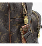 Louis Vuitton Nile Diagonal Shoulder Bag Monogram Brown