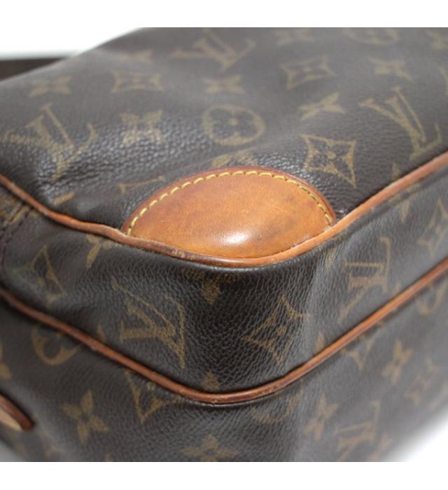 Louis Vuitton Nile Diagonal Shoulder Bag Monogram Brown