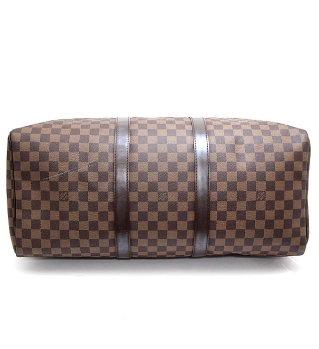 Louis Vuitton Keepall 50 Boston Bag Damier Brown