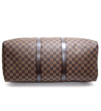 Louis Vuitton Keepall 50 Boston Bag Damier Brown