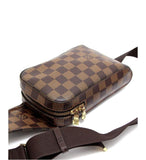 Louis Vuitton Jeronimos Body Bag Waist Pouch Damier Brown