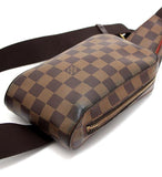 Louis Vuitton Jeronimos Body Bag Waist Pouch Damier Brown