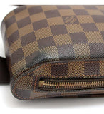 Louis Vuitton Jeronimos Body Bag Waist Pouch Damier Brown