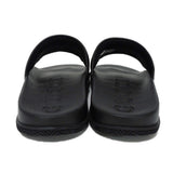 Gucci Sandals 722427 0R030 1000 Calfskinx rubber black Double G logo embossed orange unused Interlocking G GOOD GAME Slide mens 9