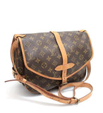 Louis Vuitton Saumur 30 Shoulder Bag Monogram Brown