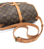 Louis Vuitton Saumur 30 Shoulder Bag Monogram Brown