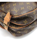 Louis Vuitton Saumur 30 Shoulder Bag Monogram Brown