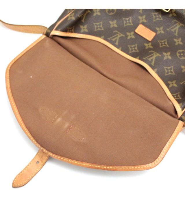 Louis Vuitton Saumur 30 Shoulder Bag Monogram Brown