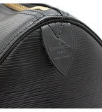Louis Vuitton Keepall 45 Epi Black Leather Hand Bag