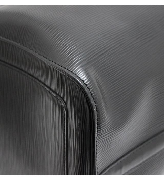 Louis Vuitton Keepall 45 Epi Black Leather Hand Bag