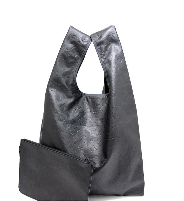 Louis Vuitton Monogram Shadow Tote Bag Black