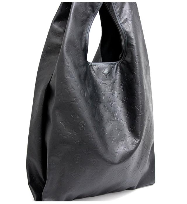 Louis Vuitton Monogram Shadow Tote Bag Black