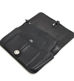 Hermes Dogon GM Long Wallet Taurillon Clemence Black