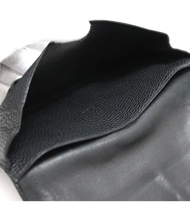 Hermes Dogon GM Long Wallet Taurillon Clemence Black