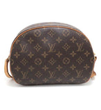 Louis Vuitton Blower Shoulder Bag Solid Monogram Brown