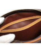 Louis Vuitton Blower Shoulder Bag Solid Monogram Brown