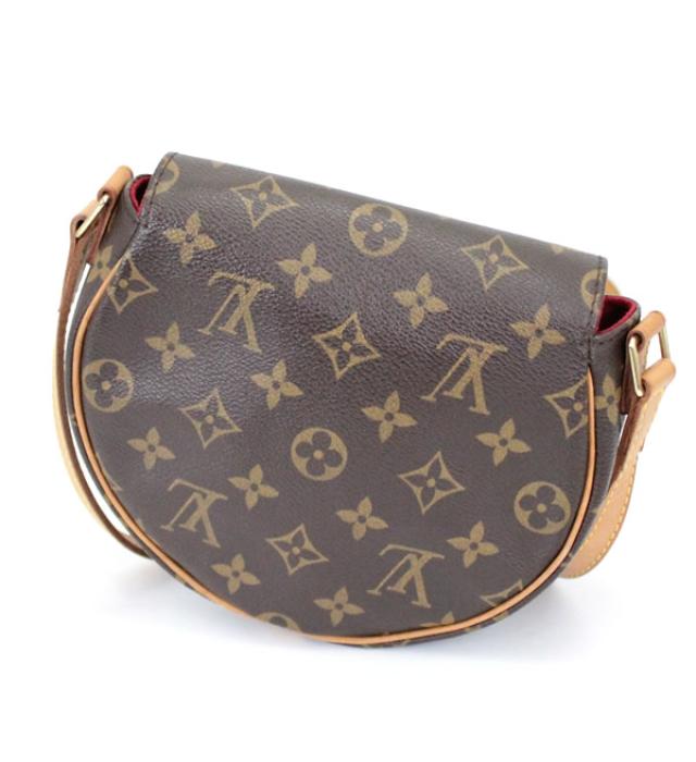 Louis Vuitton Tambourine Shoulder Bag Monogram Brown