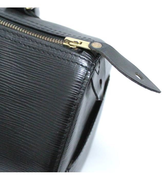 Louis Vuitton Speedy 25 Epi Handbag Black