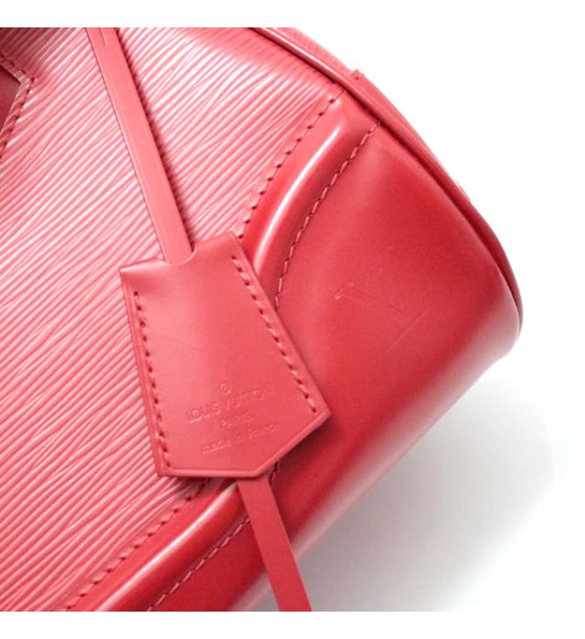 Louis Vuitton Bowling Montaigne PM Epi Rouge Storage Bag