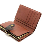 Louis Vuitton Portefeuille Vienois Clasp Wallet Monogram Brown