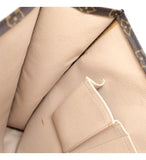 Louis Vuitton Monogram Sac Plat PM Tote Bag Brown