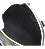 Louis Vuitton Alma BB 2way Handbag Leather Black
