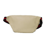 Gucci Sling bag 530412 0GCCT 8822 Textured leather Ivory Vintage logo print medium belt bag
