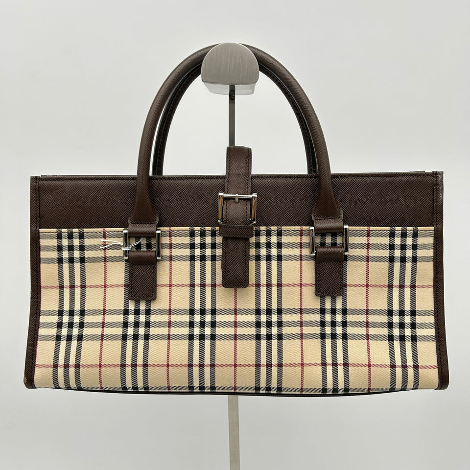 Luxury Burberry Nova Check Handbag YVEAE878