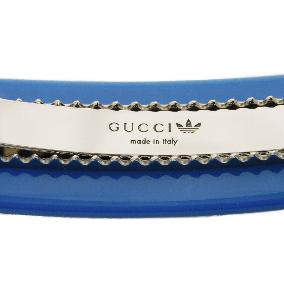 Gucci Valletta 702940 IAABI 8521 Resin blue Trefoil logo Adidas Crystal Star Hair Clip