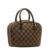Louis Vuitton Louis Vuitton Damière Handbag PVC/Leather Evan Brown Ladies