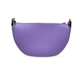 Luxury Burberry Purple Lillac Leather Mini Olympia Shoulder Bag