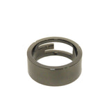 Gucci Ring 224028 J8400 8195 AG925 Gunmetal Blunted Cutout G