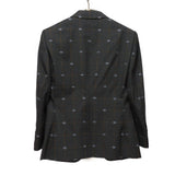 Gucci setup 612839 444307 wool gray DIY Interlocking G suit jacket and pants Upper 7-44C/Lower 7-42R