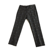 Gucci setup 612839 444307 wool gray DIY Interlocking G suit jacket and pants Upper 7-44C/Lower 7-42R