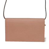 Gucci Shoulder Bag 368231 Calf leather (embossed) Soft pink Logo foil stamping Swing Shoulder Wallet