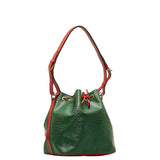 Louis Vuitton Louis Vuitton Epic Shoulder Bag Leather Borneo Green Castilian Red