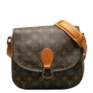 Louis Vuitton Monogram Shoulder Bag PVC/Leather Brown