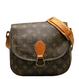 Louis Vuitton Monogram Shoulder Bag PVC/Leather Brown